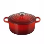 Le Creuset Signature valurauta pyöreä patapata 18 cm punainen