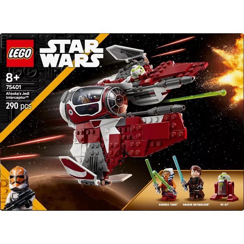 LEGO STAR WARS 75401 Ahsokan Jedi-torjuntahävittäjä
