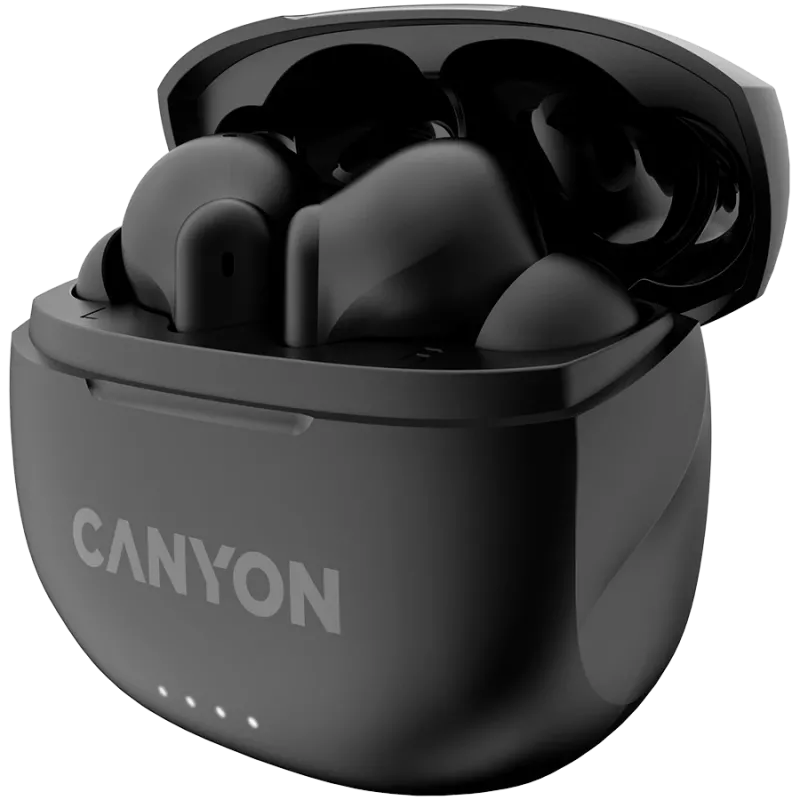 Bluetooth-headset TWS-8 ENC Earbuds/BT 5.3 musta