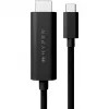 Hyper 4K USB-C - HDMI-kaapeli - musta