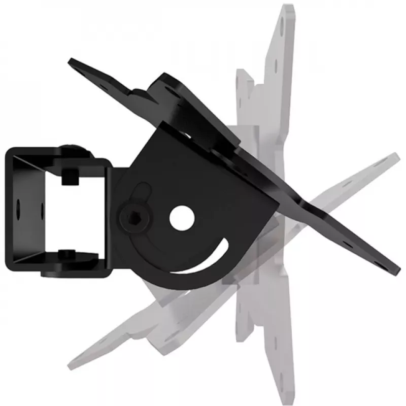Monitoriteline Hagor 8714 32,8 cm (12,9 tuuman näyttö) musta seinä
