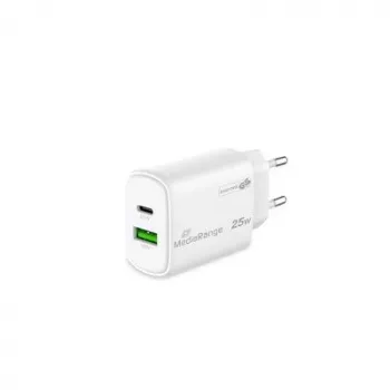 Virtalähde USB/USB-C 25W/FAST MRMA112-2 Mediarange