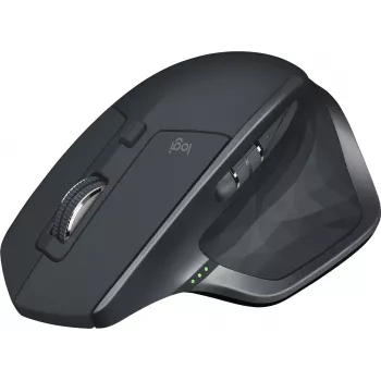 Langaton hiiri Logitech MX Master 2S Bluetooth Edition musta — ergonominen, Bluetooth- ja USB-vastaanotinliitettävyys, ladattava akku