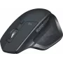 Langaton hiiri Logitech MX Master 2S Bluetooth Edition musta — ergonominen, Bluetooth- ja USB-vastaanotinliitettävyys, ladattava akku
