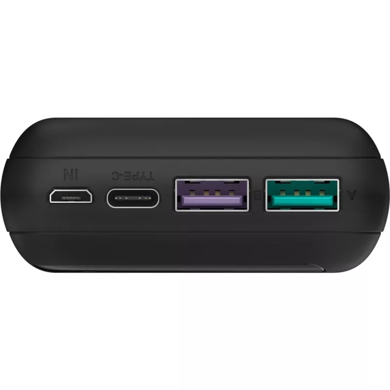 Pikalatausvaravirtalähde 20 000 mAh (musta, PD, Quick Charge 3.0, Super Charge)