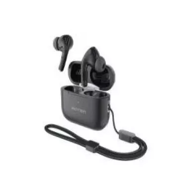 Langaton kuulokemikrofoni Vention Echo Lite E11 Pro — musta, on-ear-rakenne, malli NBVB0-PRO