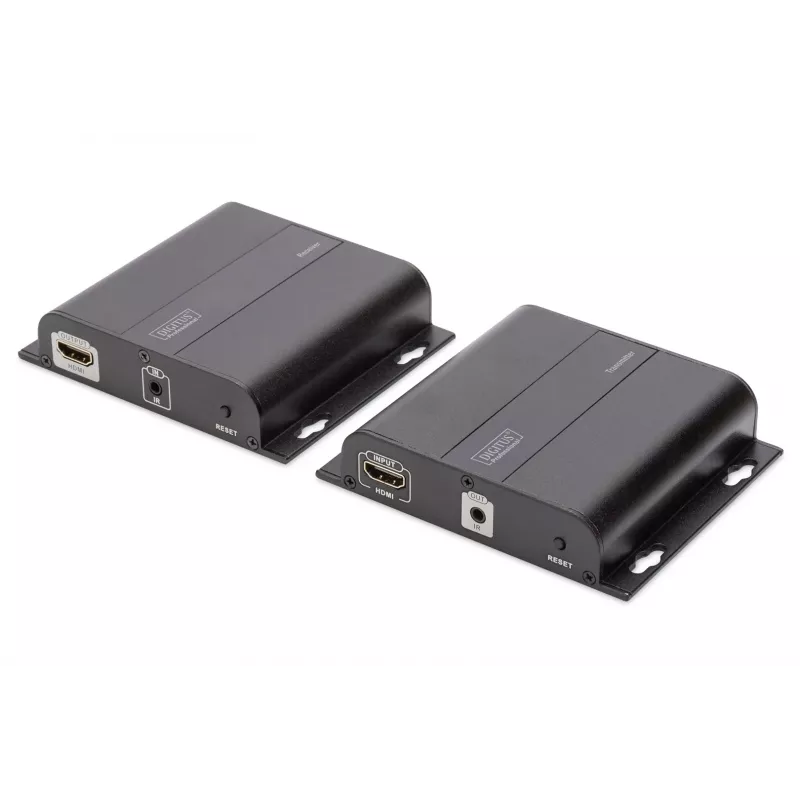 AV-lähetin ja -vastaanotin Digitus 4K HDMI -jatkokesarja CAT / IP kautta
