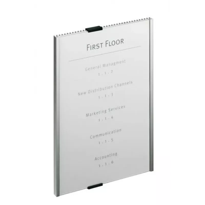 Durable infokyltti akryyli alumiini hopea 4806-23