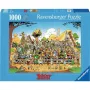 Palapeli Ravensburger 1000 palaa Colour puzzle (sarjakuvat) — 700 mm leveys, ikä 14+