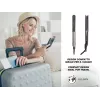 Beper P301PIS200 suoristusrauta, keraamiset levyt, 130-230°C, 6 lämpötila-asetusta, musta/harmaa