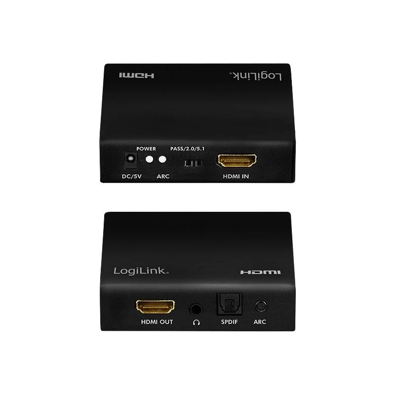 HDMI-audion erotin 2CH/5.1CH, 4K/60Hz