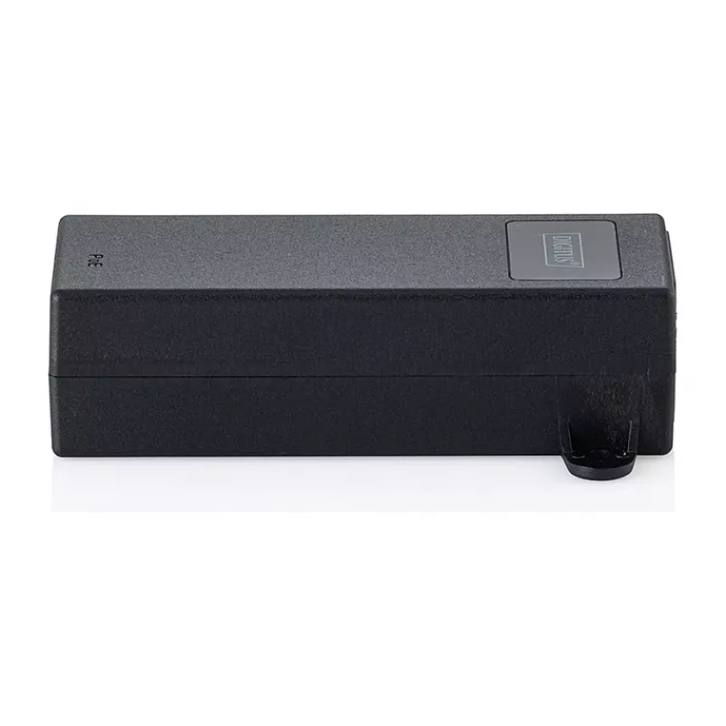 PoE++-injektori DIGITUS DN-95104-1 — Gigabit Ethernet 802.3bt, 60 W, 55 V, 100 m, musta