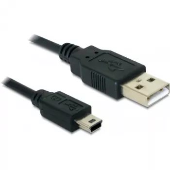 USB-kaapeli DeLOCK 82273 USB 2.0 1 m USB A Mini-USB B musta