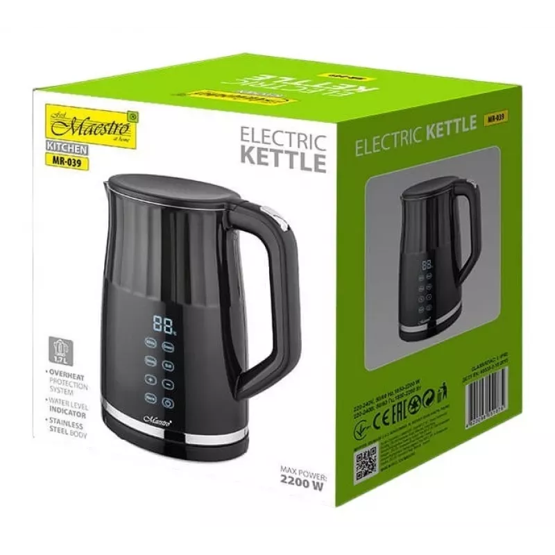 Maestro MR-039 vedenkeitin, 1,7 l, 2200 W