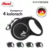 Flexi Black Design L 5 m koiranhihna rullamekanismilla