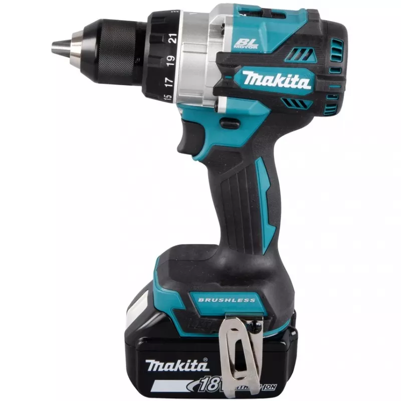 Makita DDF486RTJ porakone 2100 kierr./min 2,6 kg musta, sininen