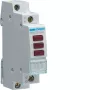 Hager SVN127 merkkivalo, 230 V AC, 3 x punainen LED