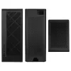 SilverStone ALTA G1M - MicroATX-torni - Micro-ATX - ilman virtalähdettä (SFX12V/SFX-L12V) - musta - USB/audio