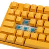 Ducky One 3 keltainen pelinäppäimistö, RGB-LED - MX-Blau (US)