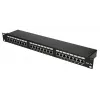 Patch-paneeli Extralink CAT5E STP V2 24 porttia