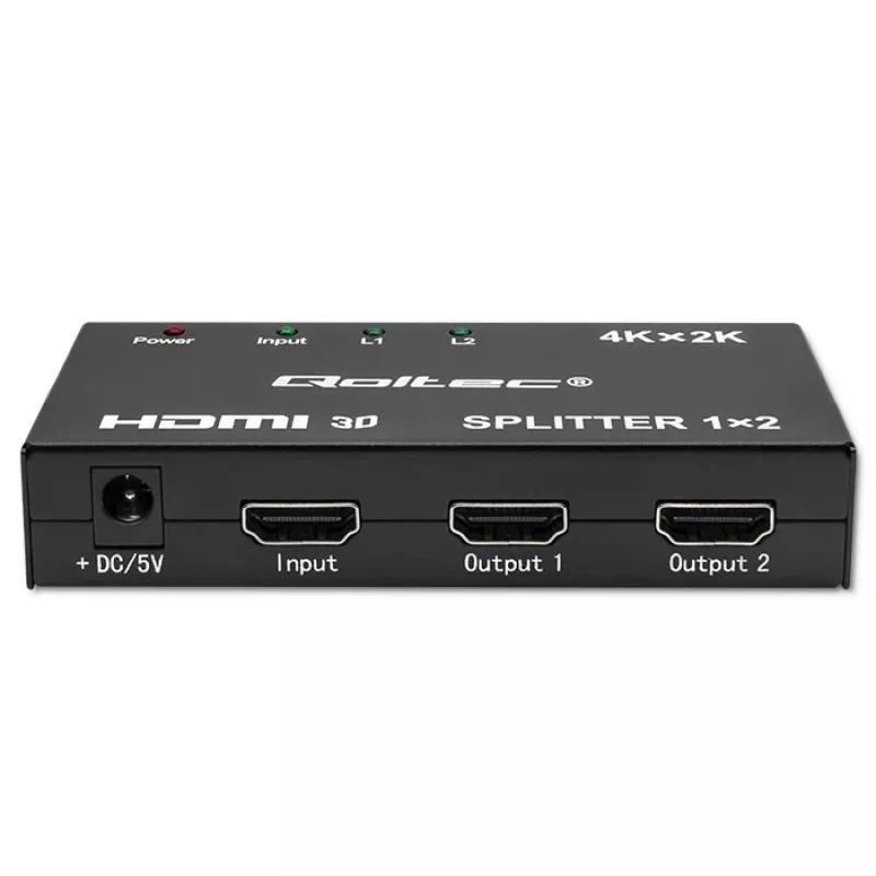 Aktiivinen HDMI-jakaja 2 x HDMI 4Kx2K, 3,4 Gbit/s