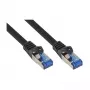 Good Connections Cat.6A patch-kaapeli SmartFLEX HF musta 15 m
