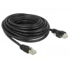 Verkkokaapeli DeLOCK 85672 RJ-45 Cat6 10 m musta