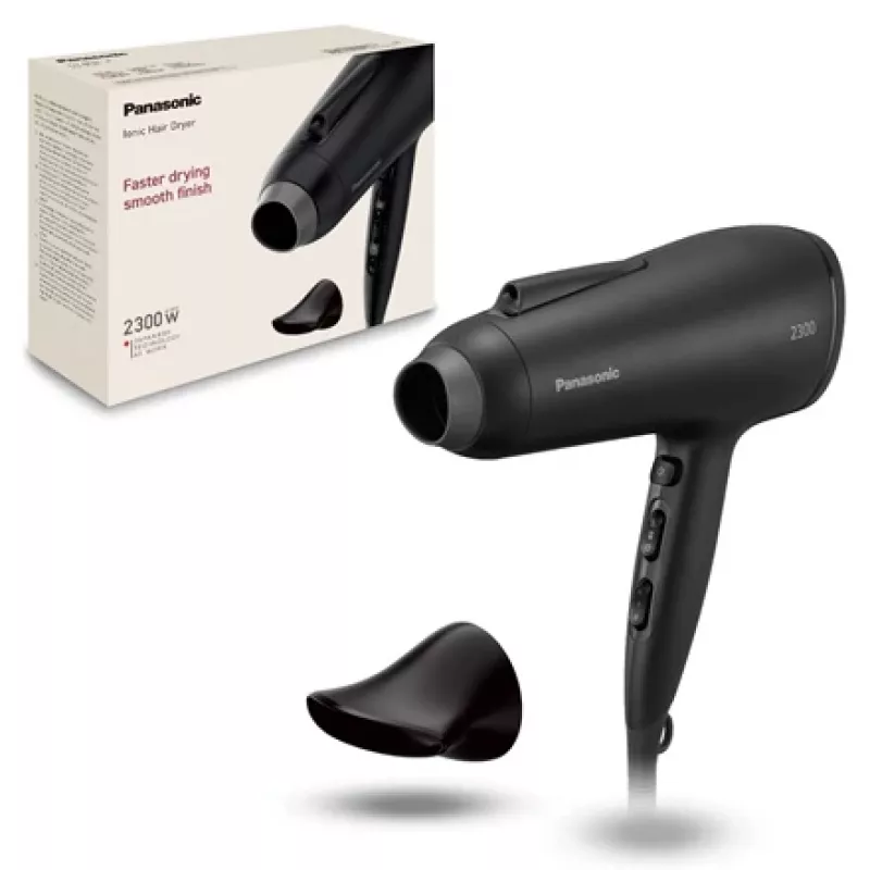 Panasonic-hiustenkuivaaja | EH-NE85-K825 | 2500 W | 3 lämpötilatasoa | ionitoiminto | musta
