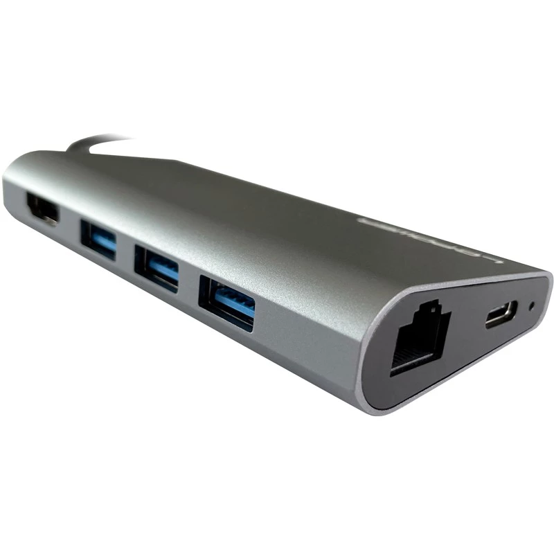 Kannettavan telakka LC-Power LC-HUB-C-MULTI-5 USB 3.2 Gen 1 Type-C johdollinen
