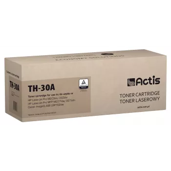 Actis TH-30A värikasetti (vastaava kuin HP 30A CF230A; vakio; 1 600 sivua; musta)