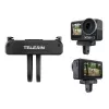 Magneettinen kaksileukainen sovitin Telesin OA-TPM-T04 DJI Action 4/3 kameralle