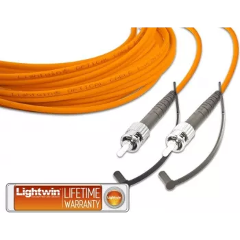 LIGHTWIN LSP-50 ST-ST1 - simplex-kuitu-patchkaapeli, MM OM2, ST - ST, 1,0 m (LSP-50 ST-ST 1.0)