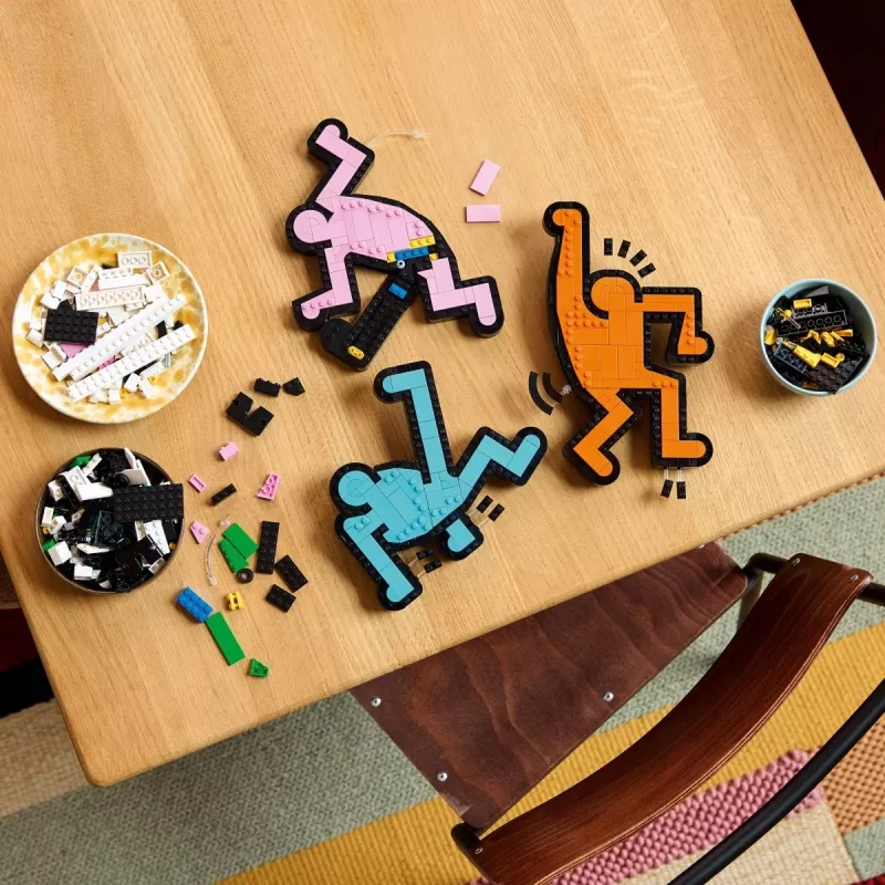 LEGO ART 31216 Keith Haring - tanssivat hahmot