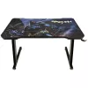 Suora tietokonepöytä Subsonic SA5593-B1 musta PVC 110x60 cm