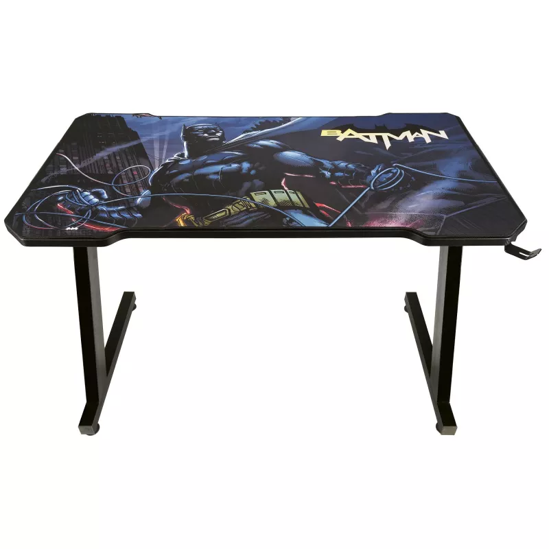 Suora tietokonepöytä Subsonic SA5593-B1 musta PVC 110x60 cm