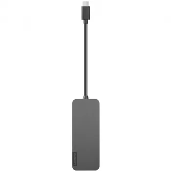 Lenovo 4X90X21427 kannettavan telakointiasema/porttireplikaattori USB 3.2 Gen 2 (3.1 Gen 2) Type-C harmaa