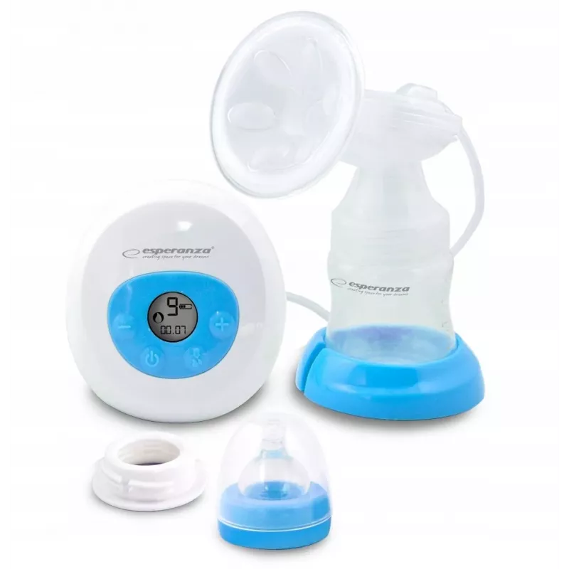 Esperanza BEBITA ECM001B sähköinen rintapumppu, 150 ml, sininen