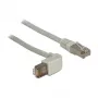 Verkkokaapeli DeLOCK 0,5 m Cat.6 RJ-45 S/FTP harmaa