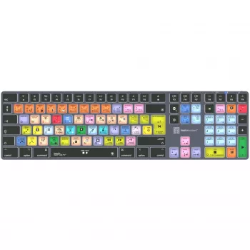 Logickeyboard LKB-LOGXP2-TM-UK näppäimistö Office QWERTY englanti Full-Size
