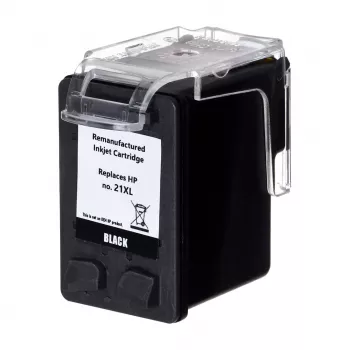 Superbulk B-H21XL -musta muste HP-tulostimille (korvaa HP 21XL C9351A) vakio