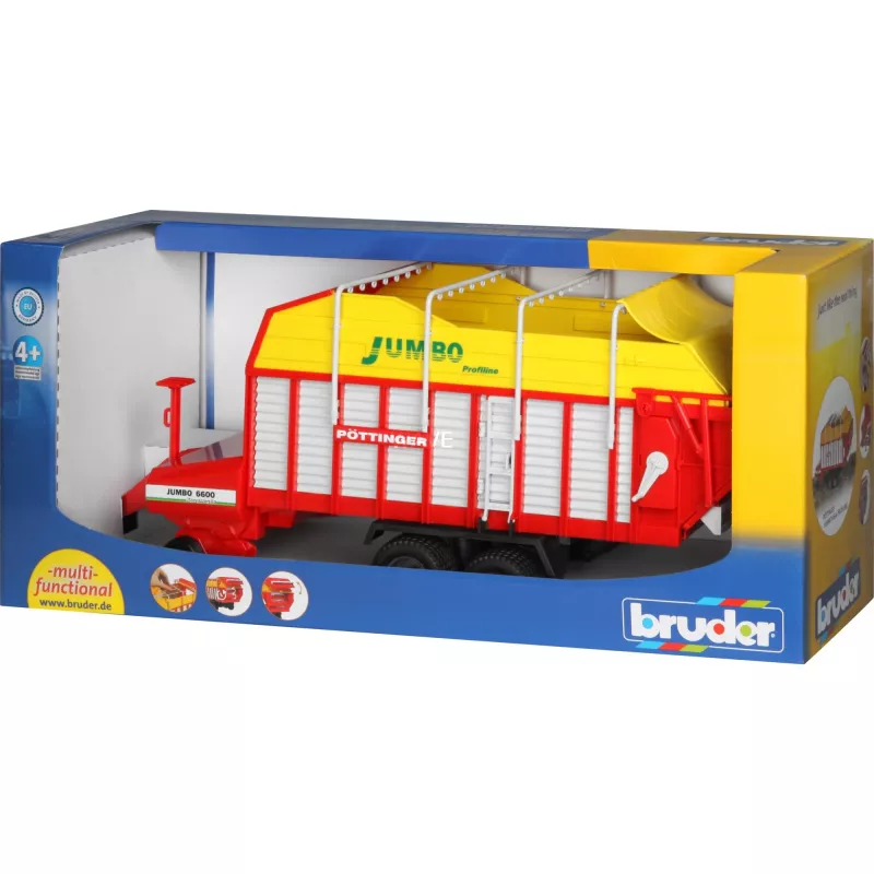 Itsekulkeva kuormausvaunu Pottinger Jumbo 6600