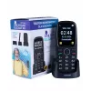 Matkapuhelin Mescomp MT-166 Edgar, elegantti, senioreille, 4G, musta
