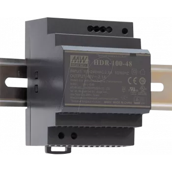 Virtalähde Exsys EX-6100PoE 100 wattia 48V, malli HDR-100-48