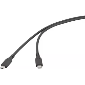 Renkforce USB-kaapeli USB4 USB-C-pistoke musta RF-6830438 (RF-6830438)