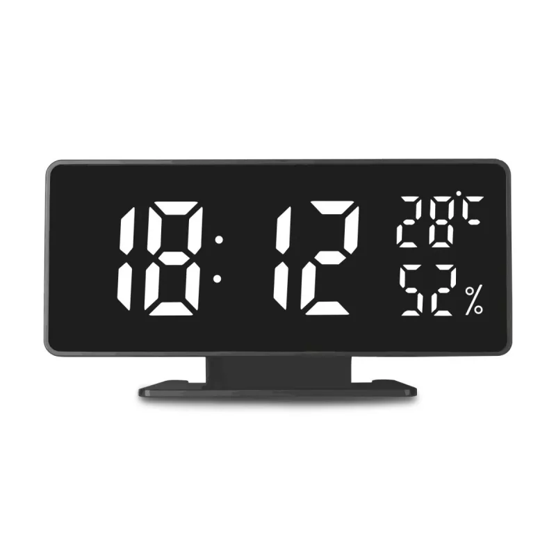 Digitaalinen LED-herätyskello GreenBlue GB395 lämpötilanäytöllä