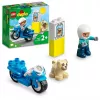 LEGO Duplo Poliisi 10967 lelumoottoripyöräsarja liikkuvilla pyörillä ja poliisihahmolla