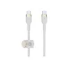 Belkin BOOSTCHARGE PRO Flex USB-kaapeli 3 m USB 2.0 USB-C valkoinen (CAB011BT3MWH)