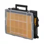 Pientarvikelokerikko Stanley Sortmaster Multilevel Organizer musta läpinäkyvä 400x420x315 mm