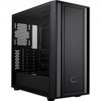 Cooler Master MasterBox 600 Lite PC-kotelo, MIDI-torni, E-ATX, karkaistu lasi - musta