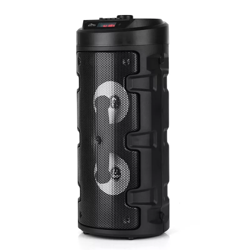 Media-tech Partybox Keg Bt - kompakti Bluetooth-stereokaiutin FM-radiolla, MP3-soittimella MT3165